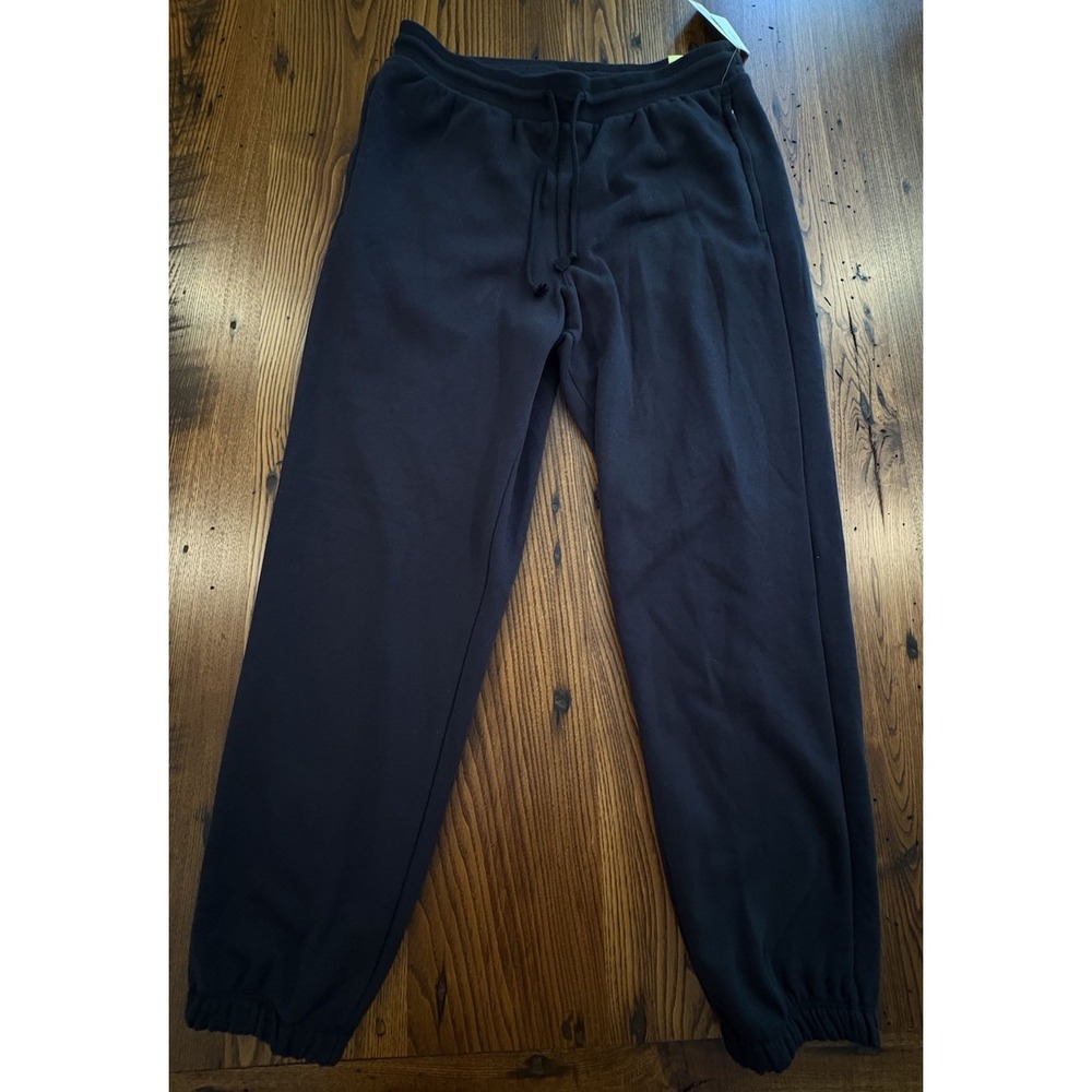 All In Motion Mens Active Comfort Fleece Pants Black Medium NWT Athleisure